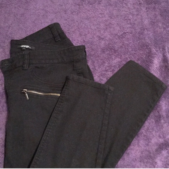 Women’s Black Jeggings - Picture 1 of 6